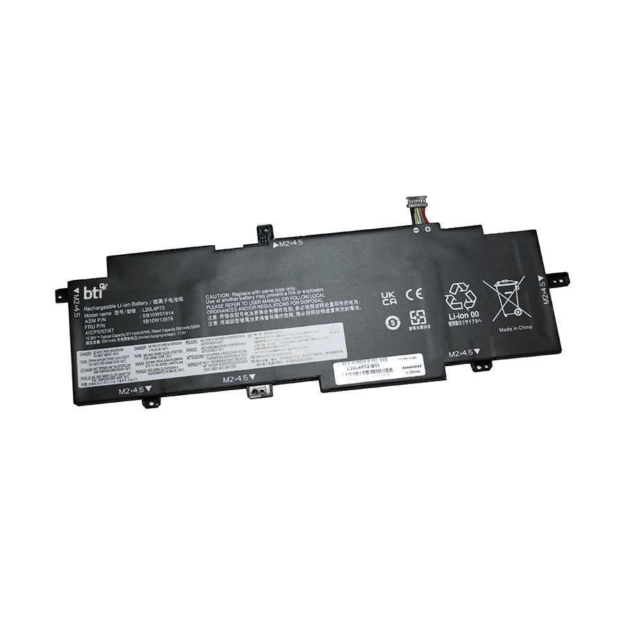 BTI T14S Industrial Rechargeable Batteries - Black