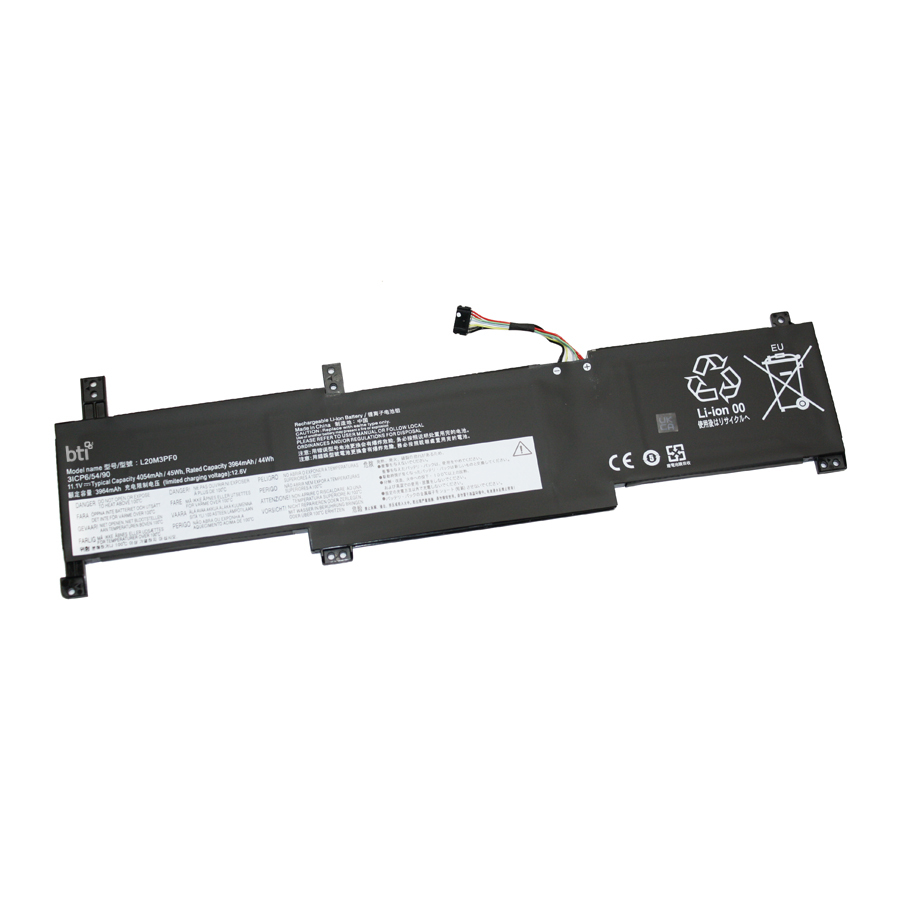 BTI 45Wh Industrial Rechargeable Batteries - Black