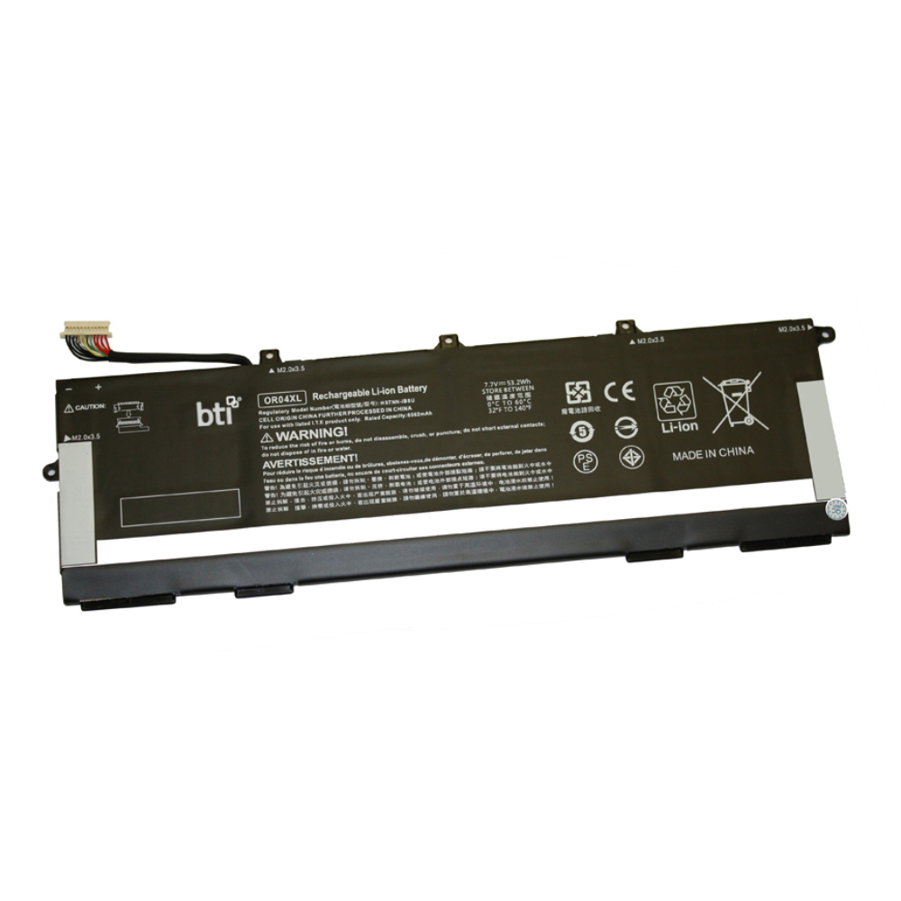 BTI L34209-2B1 Industrial Rechargeable Batteries - Black