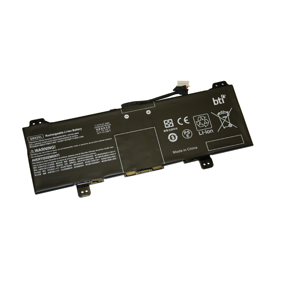 BTI L42583-002 Industrial Rechargeable Batteries - Black