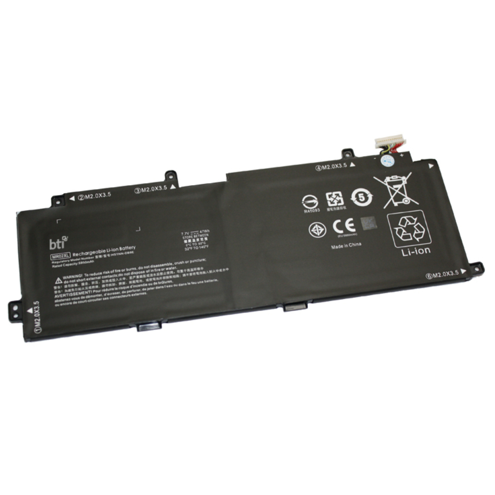 BTI L46601-005 Industrial Rechargeable Batteries - Black