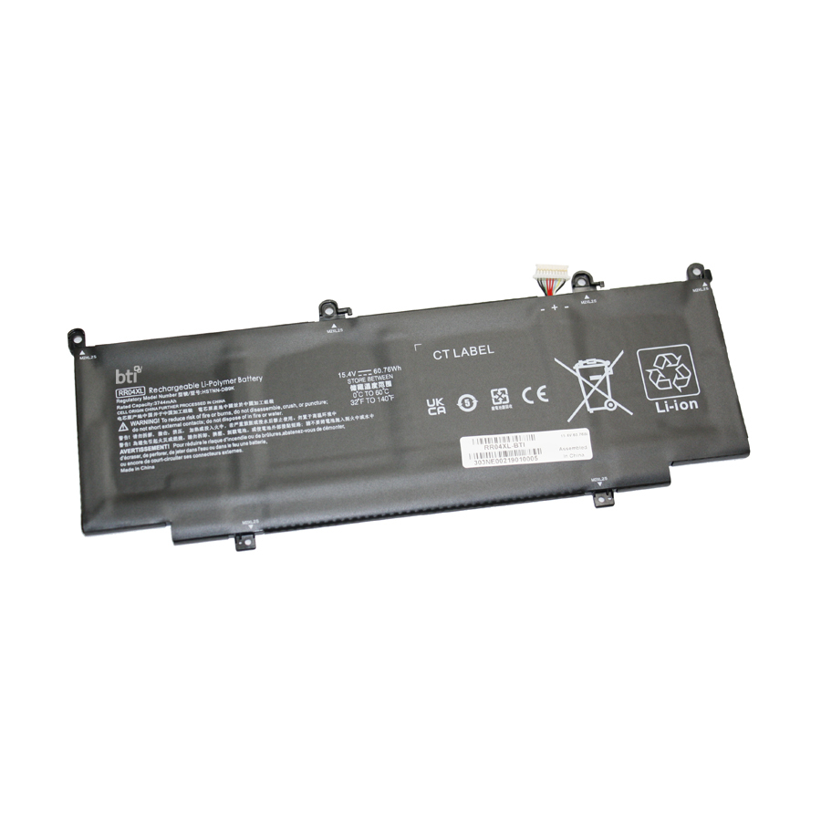 BTI L60213-2C1 Industrial Rechargeable Batteries - Black