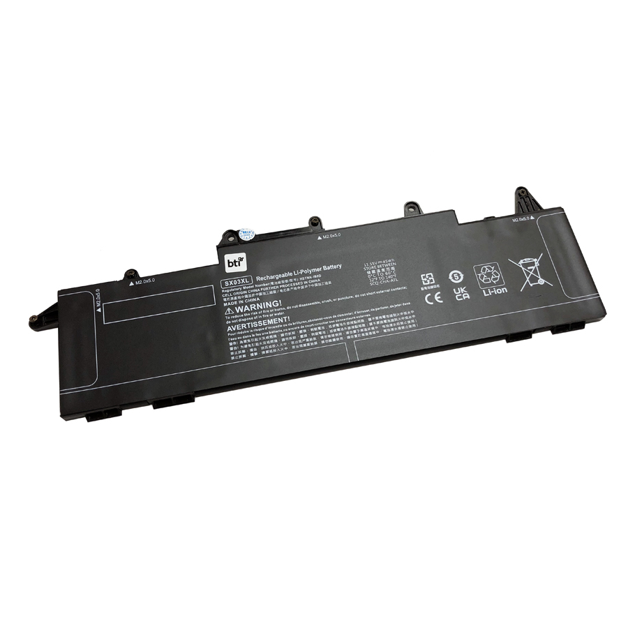 BTI L78125-006 Industrial Rechargeable Batteries - Black
