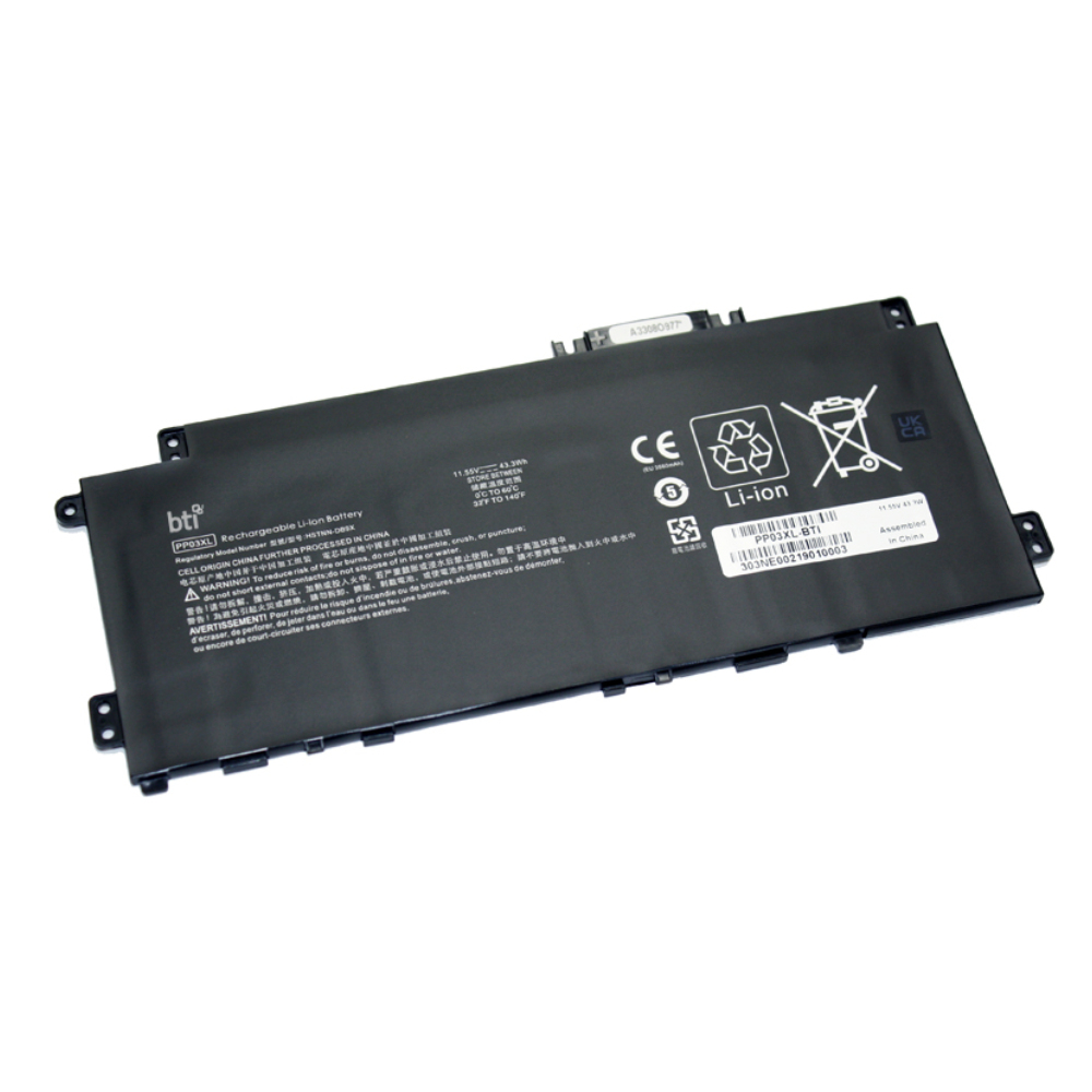 BTI M01144-006 Industrial Rechargeable Batteries - Black
