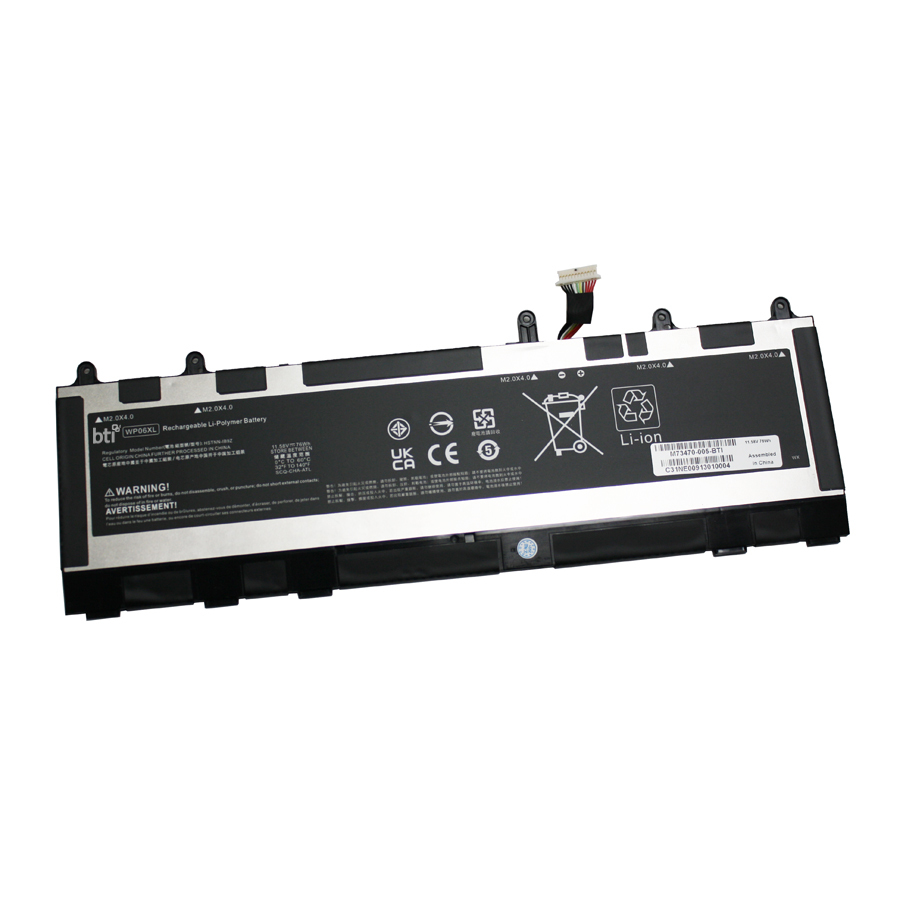 BTI M64306-1C1 Industrial Rechargeable Batteries - Black