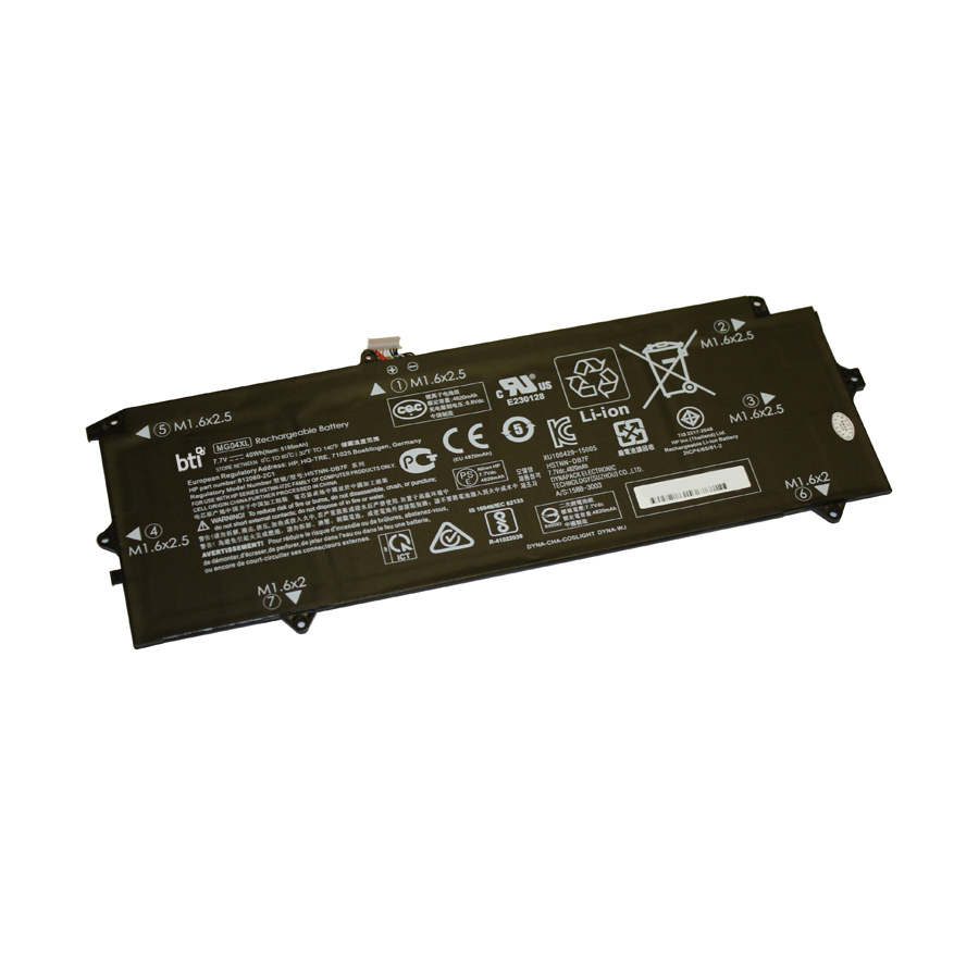 BTI MG04040XL-PL Industrial Rechargeable Batteries - Black