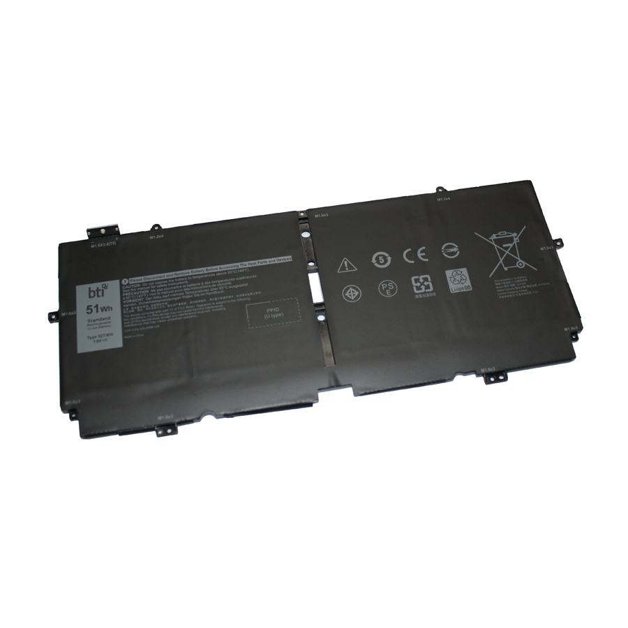 BTI NN6M8 Industrial Rechargeable Batteries - Black