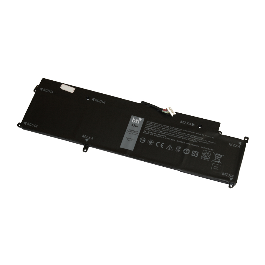 BTI 73Wh Industrial Rechargeable Batteries - Black
