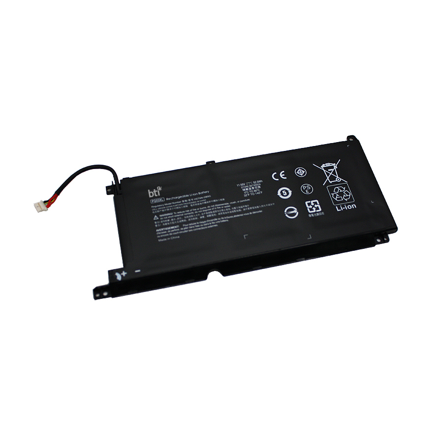 BTI 53Wh Industrial Rechargeable Batteries - Black