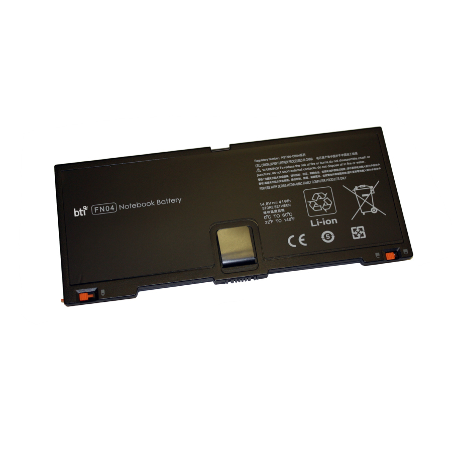 BTI QK648AA Industrial Rechargeable Batteries - Black