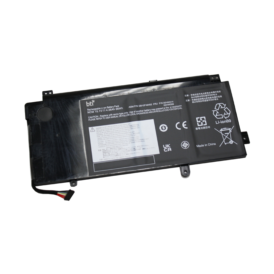 BTI SB10F46452 Industrial Rechargeable Batteries - Black