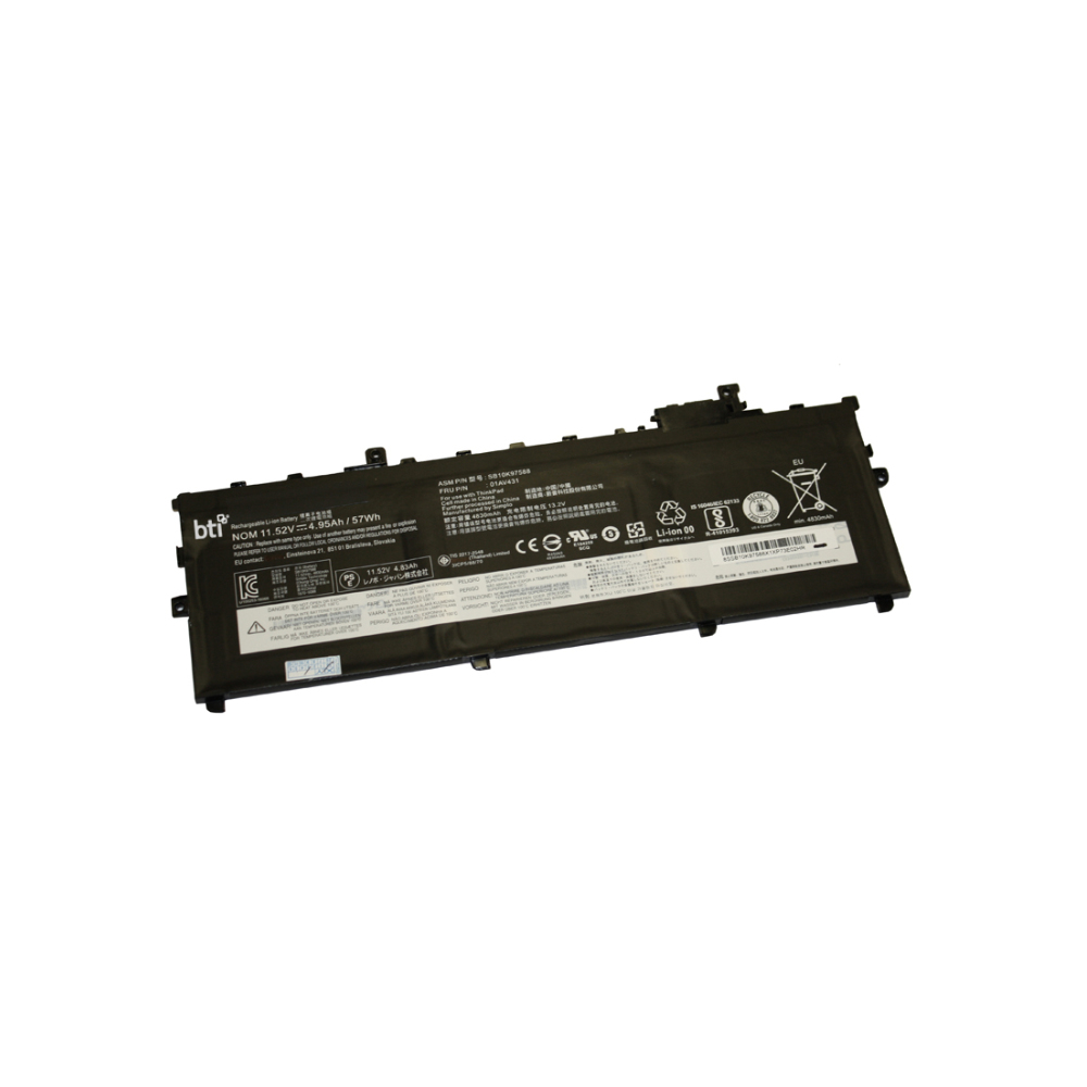 BTI SB10K97588 Industrial Rechargeable Batteries - Black