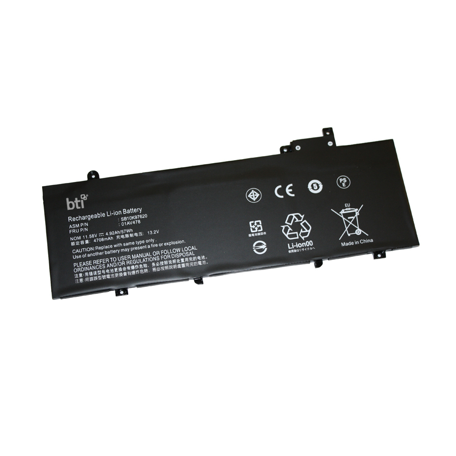 BTI SB10K97621 Industrial Rechargeable Batteries - Black