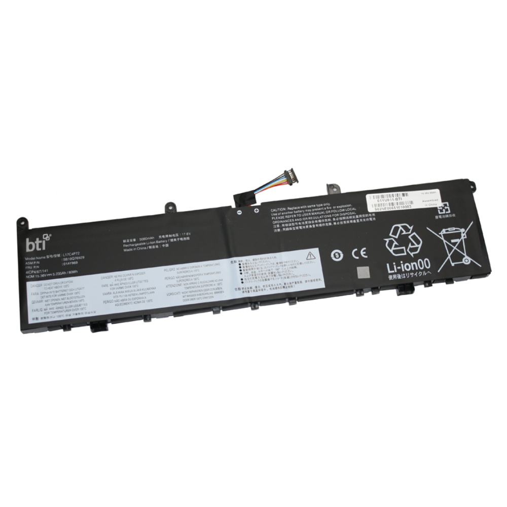 BTI SB10S57317 Industrial Rechargeable Batteries - Black