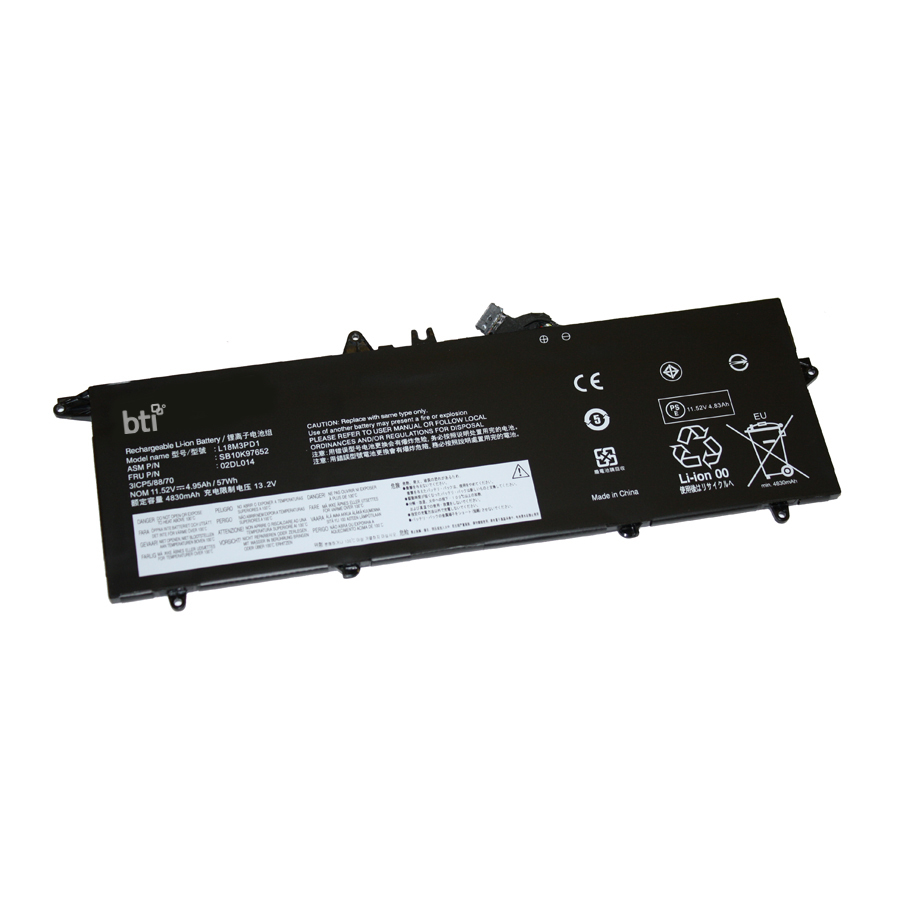 BTI SB10T83152 Industrial Rechargeable Batteries - Black