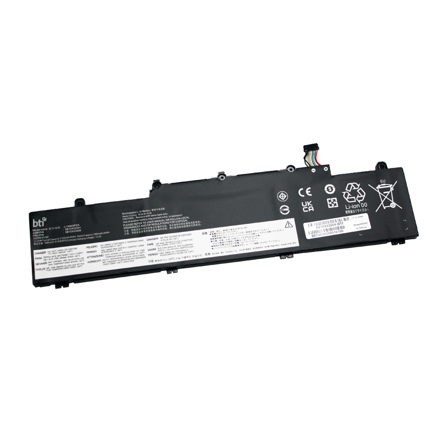 BTI SB10X02608 Industrial Rechargeable Batteries - Black