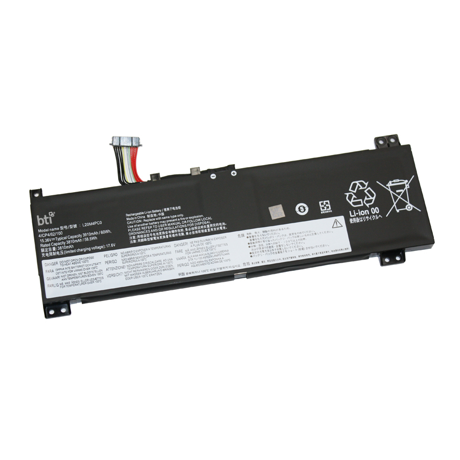 BTI SB11B48818 Industrial Rechargeable Batteries - Black