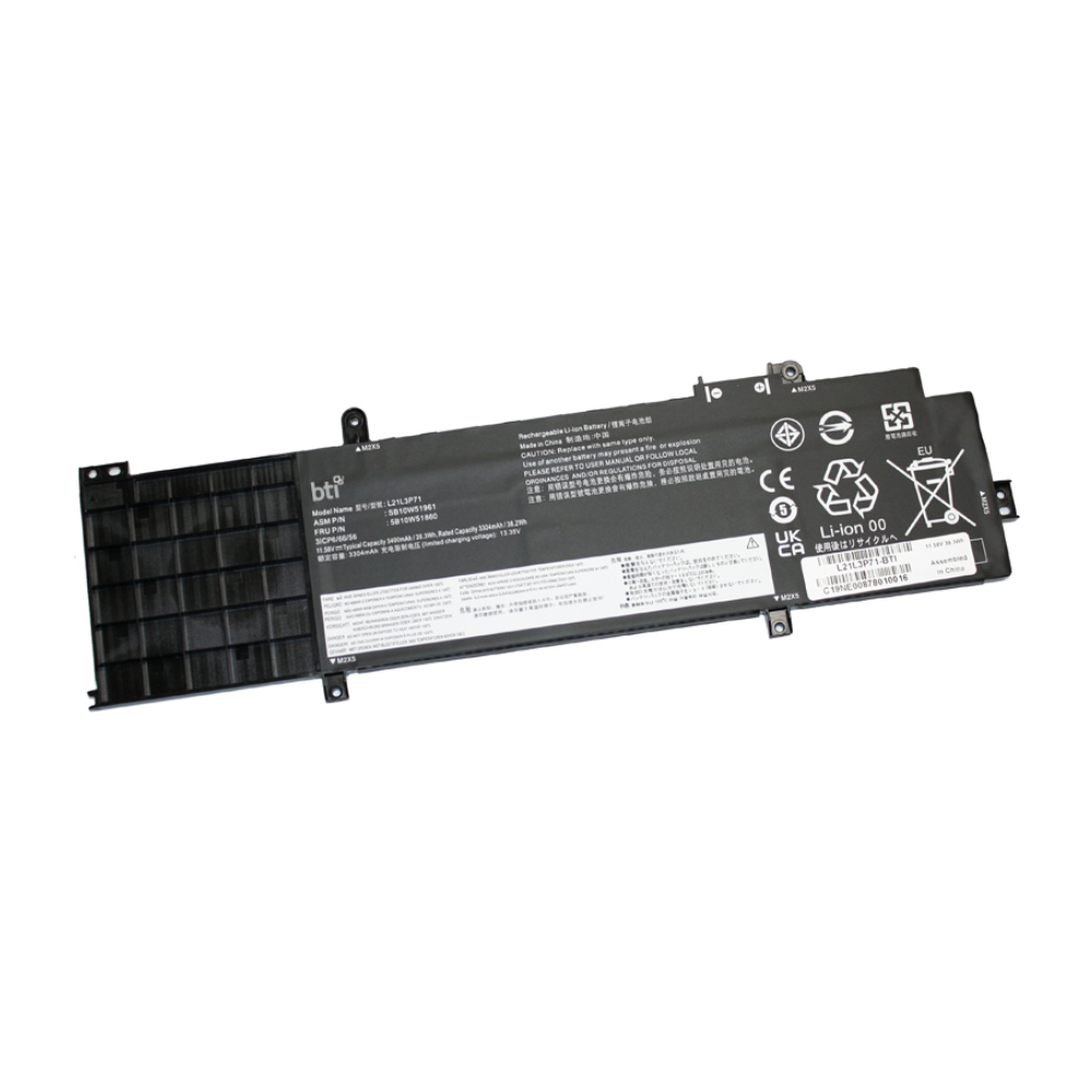 BTI SB11M89823 Industrial Rechargeable Batteries - Black