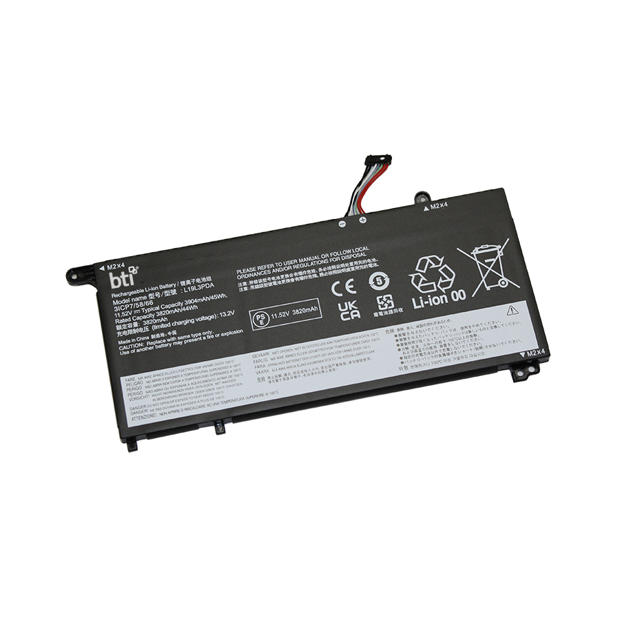 BTI SB11N52080 Industrial Rechargeable Batteries - Black