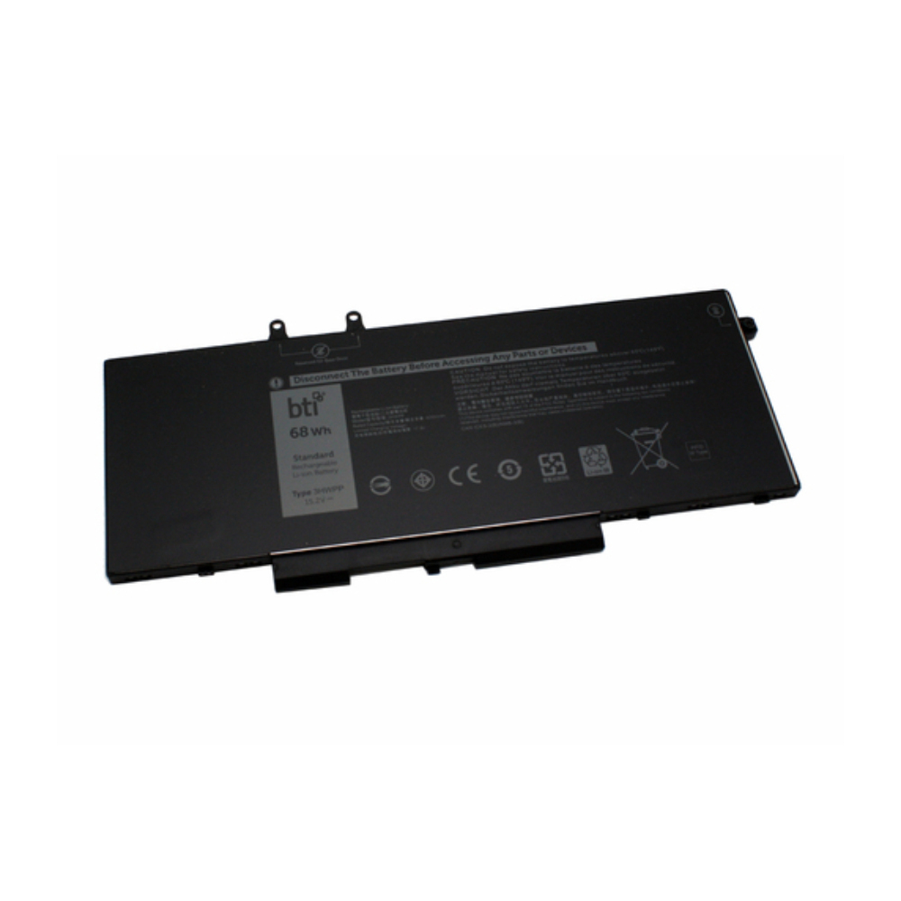 BTI 3HWPP- Industrial Rechargeable Batteries - Black