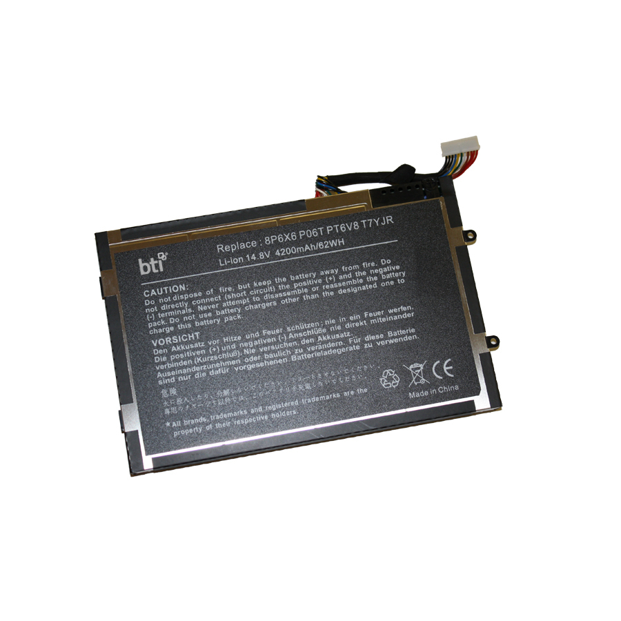 BTI T7YJ Industrial Rechargeable Batteries - Black