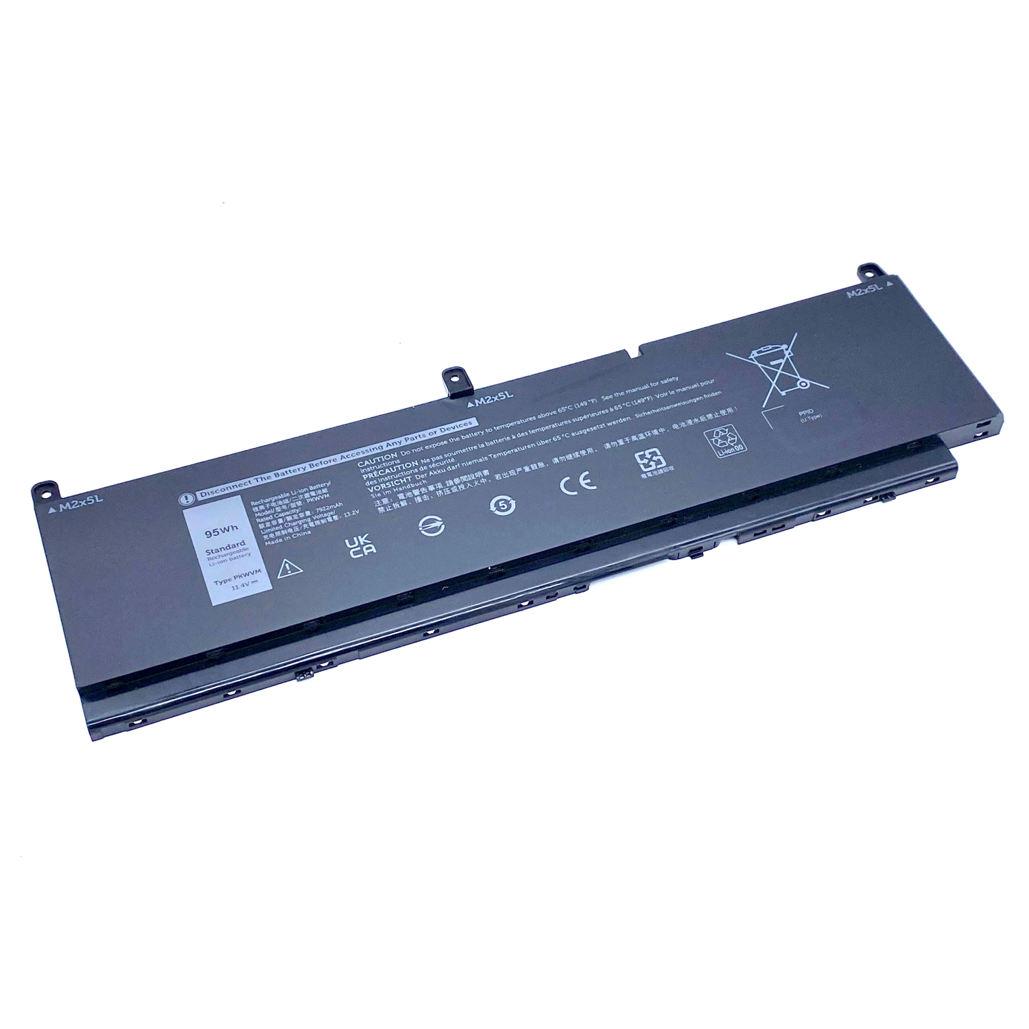 BTI X7JKK Industrial Rechargeable Batteries - Black