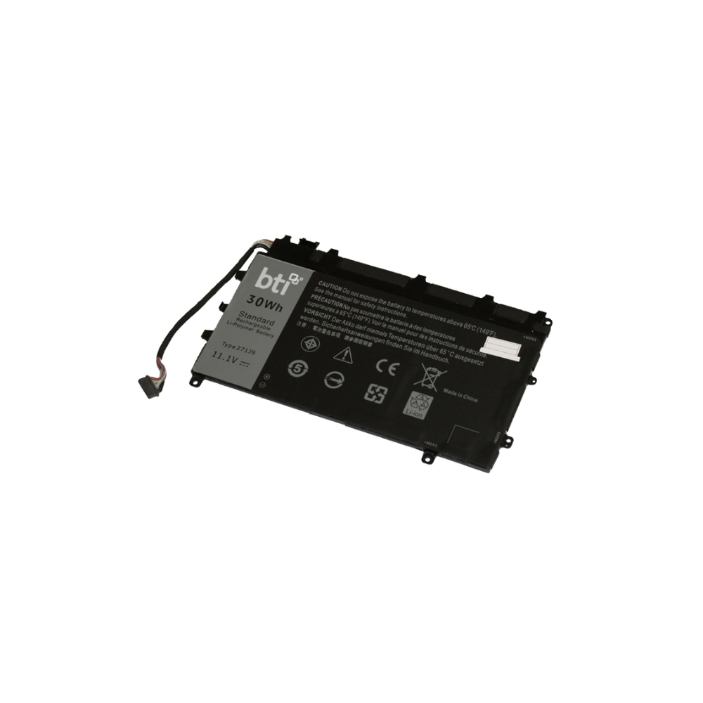 BTI YX81V Industrial Rechargeable Batteries - Black