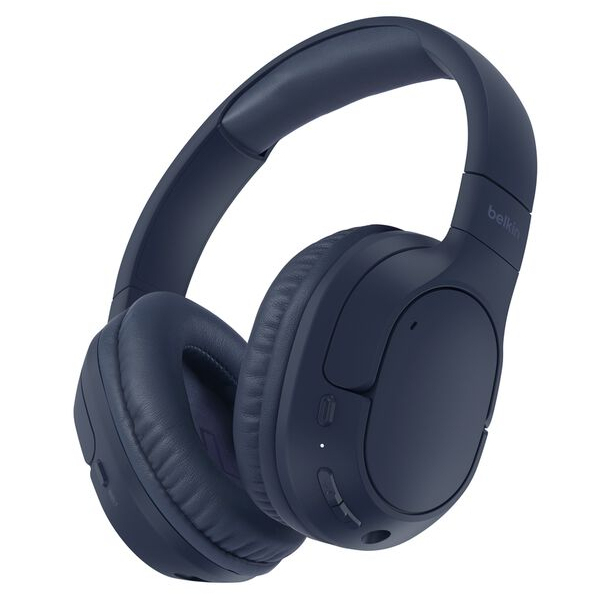 Belkin AUD009HQBL Headphones & Headsets - Blue