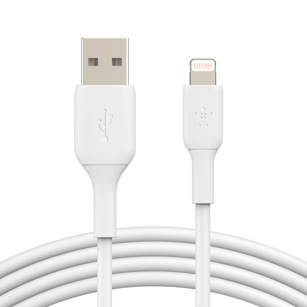Belkin CAA001BT1MWH2PK Lightning Cables - White