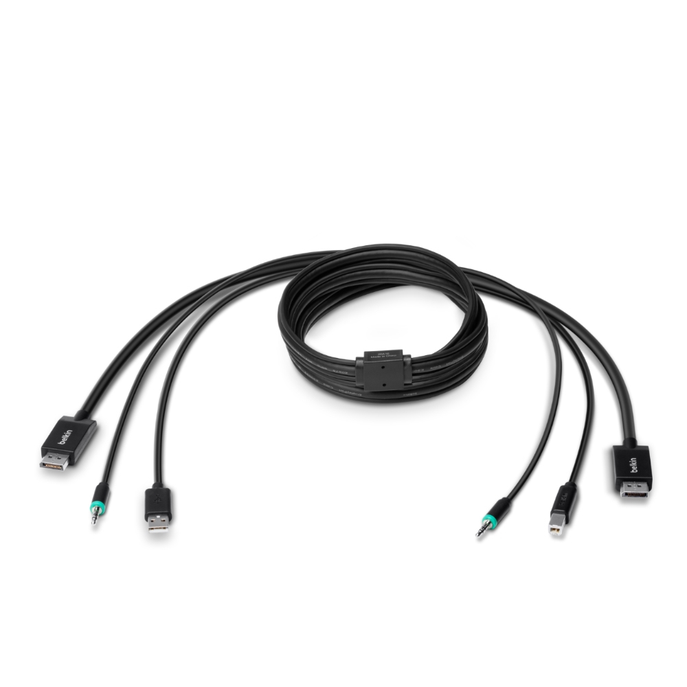 Belkin F1D9019B06T KVM Cables - Black