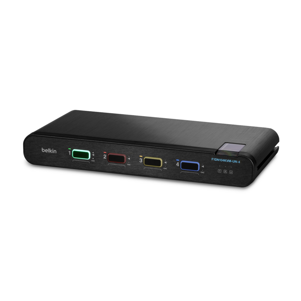 Belkin F1DN104KVM-UN-4 KVM Switches - Black