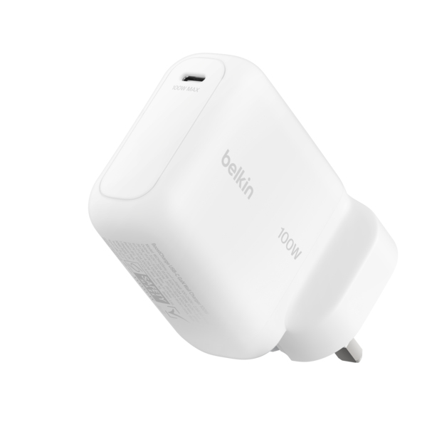Belkin 100W 1C GAN WALL CHARGER WHITE