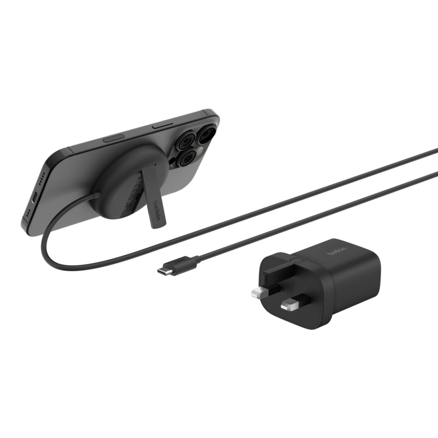 Belkin WIA011myBK Mobile Device Chargers - Black