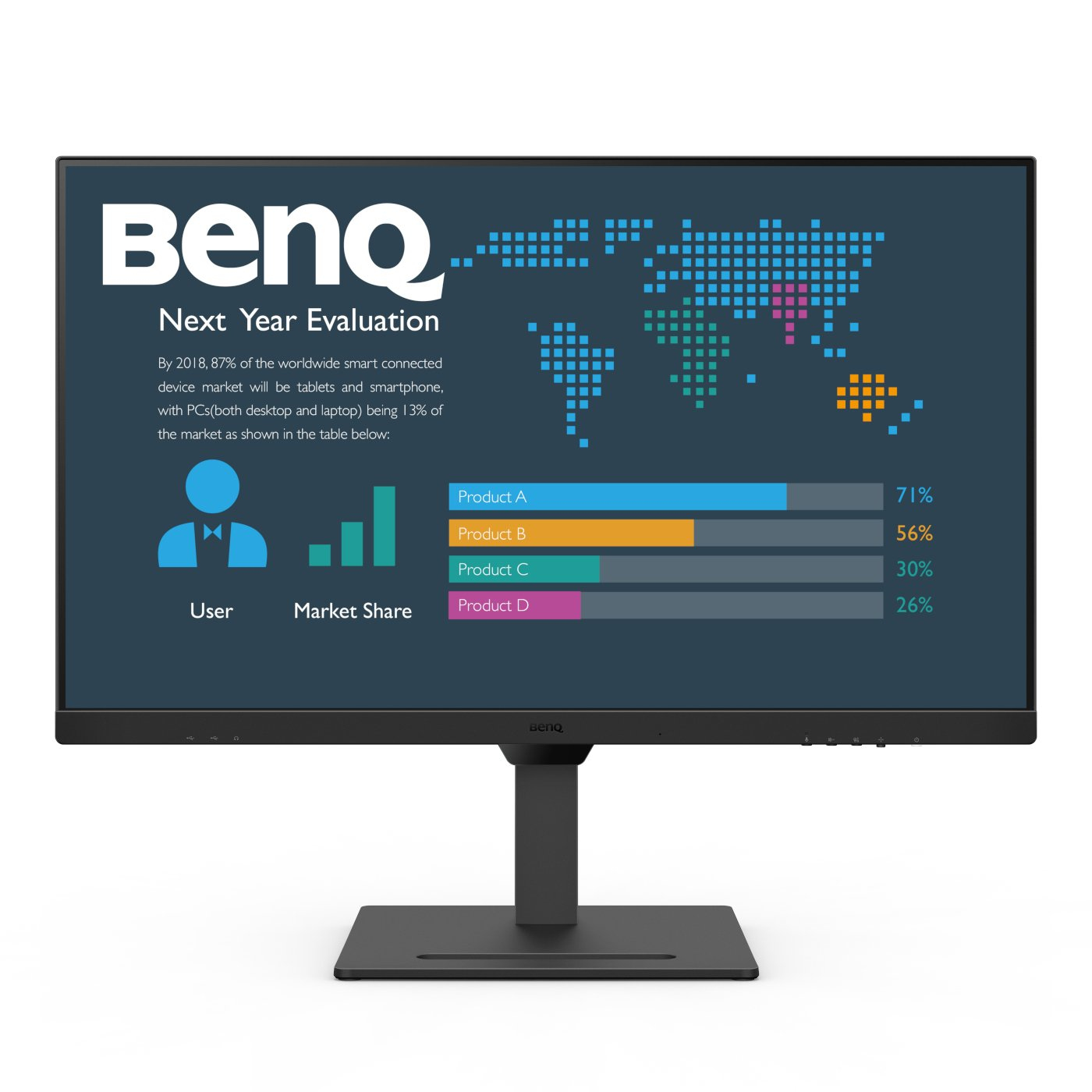 BenQ BL3290QT Computer Monitors - 31.5 Inches - Black