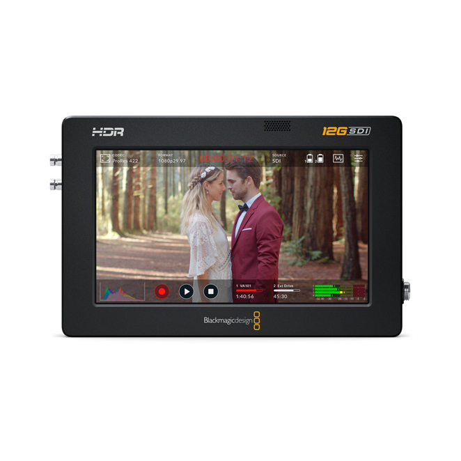 Blackmagic Design AVIDA12 Broadcast Monitors - 7 Inches