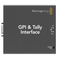 Blackmagic Design GPI & Tally Interface interface cards/adapter