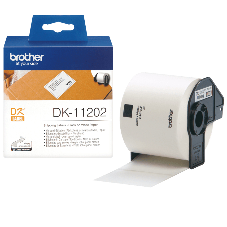 Brother DK-11202 Label-Making Tapes - White