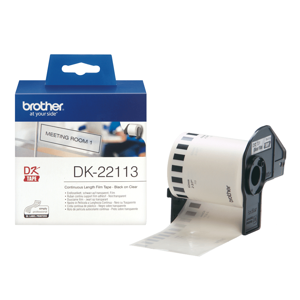 Brother DK-22113 Label-Making Tapes - Transparent
