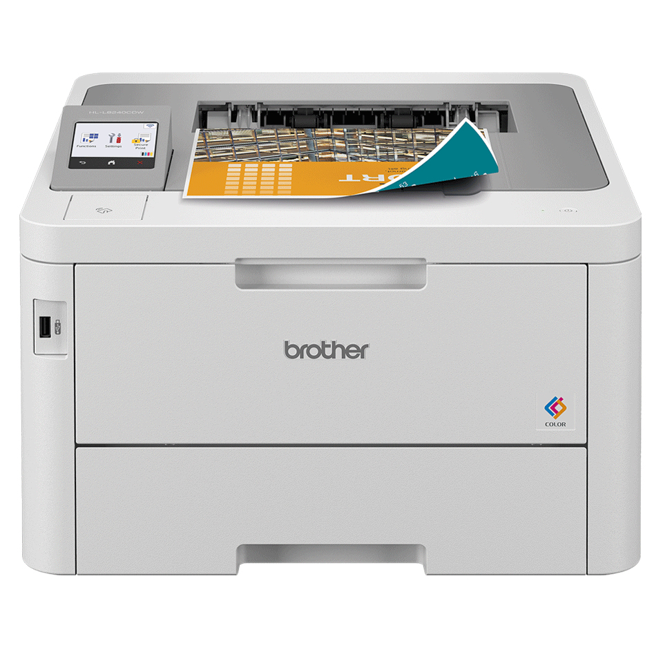 Brother HL-L8240CDW Laser Printers - 2.67 Inches - 512MB - White