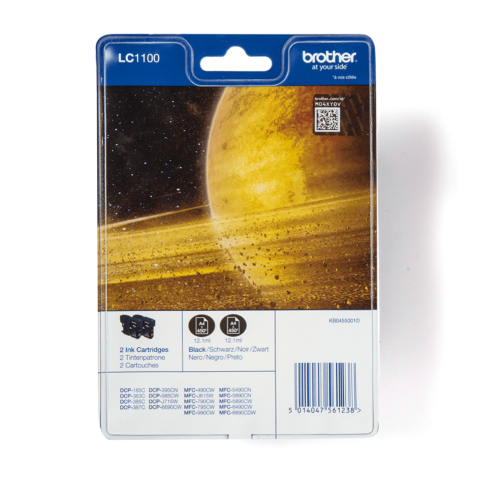 Brother LC-1100BKBP2 Ink Cartridges