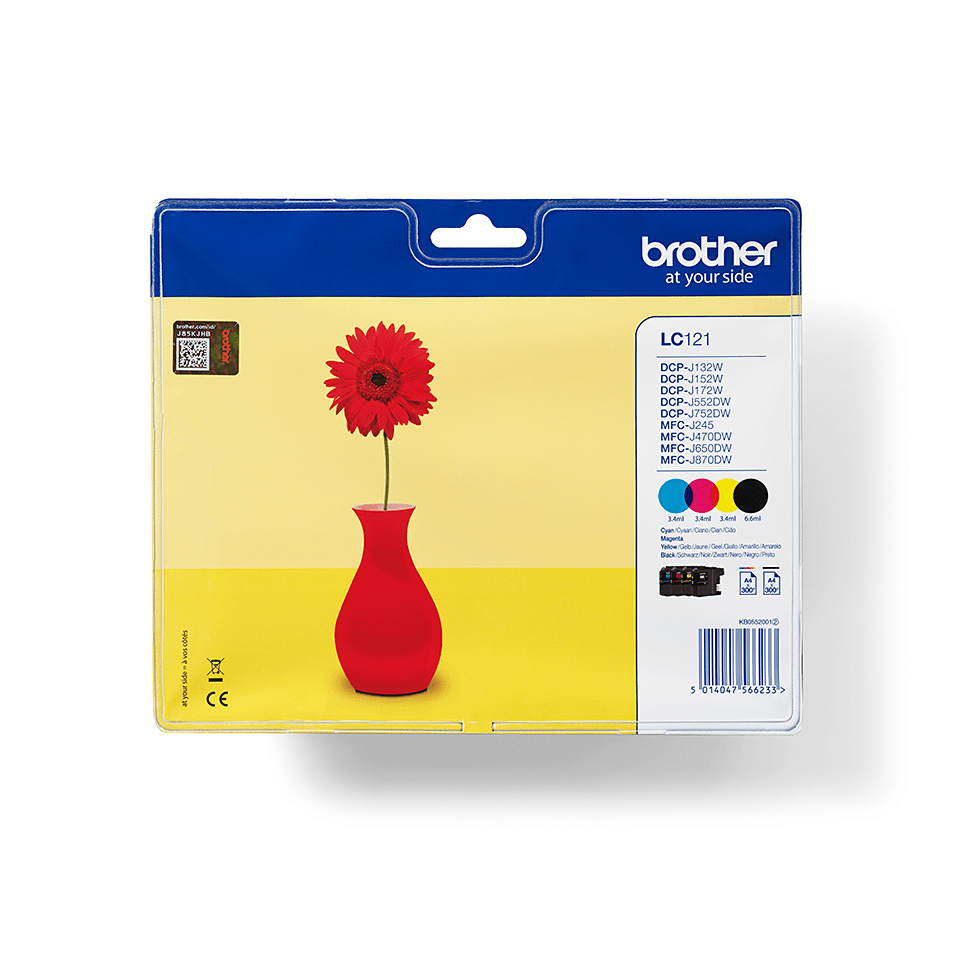 Brother LC-121VALBP Ink Cartridges