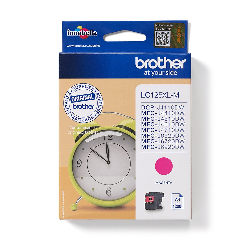 Brother LC-125XLM Ink Cartridges