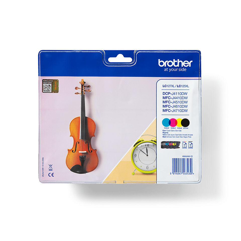 Brother LC-127XLVALBP Ink Cartridges
