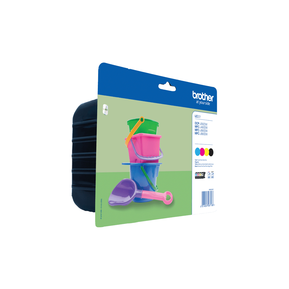 Brother LC-221VALBP Ink Cartridges