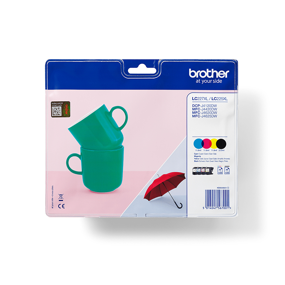 Brother LC-227XLVALBP Ink Cartridges