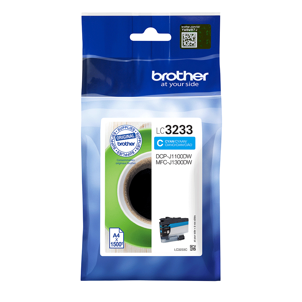 Brother LC-3233C Ink Cartridges