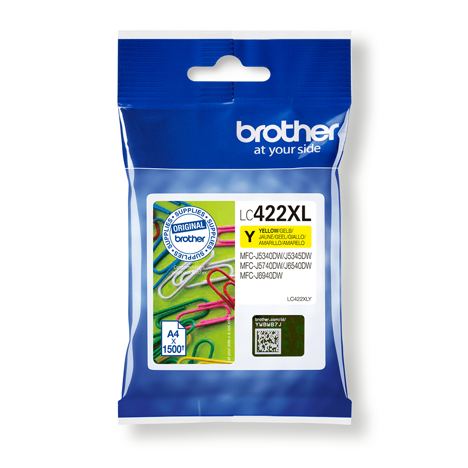 Brother LC-422XLY Ink Cartridges