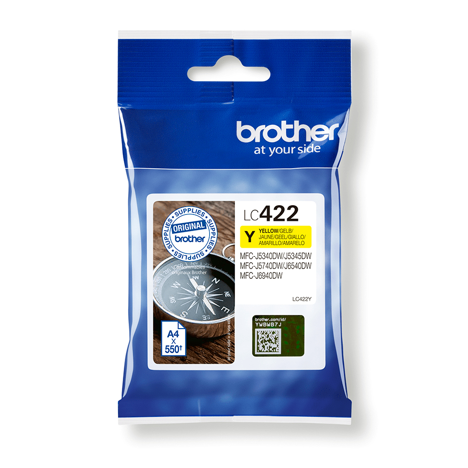 Brother LC-422Y Ink Cartridges