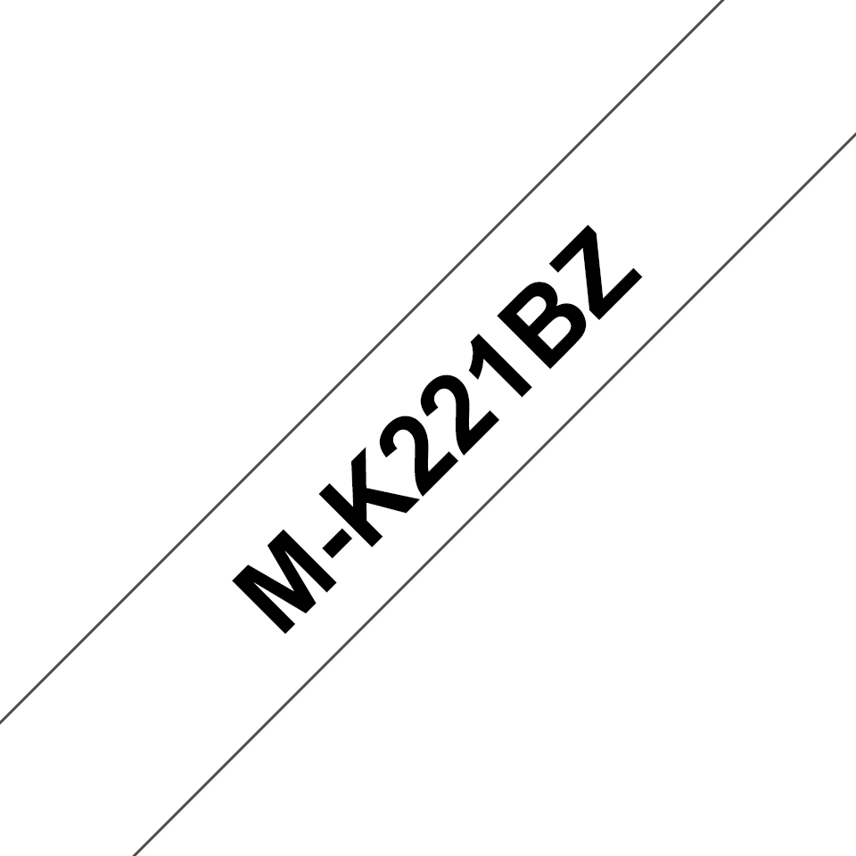 Brother MK-221BZ Label-Making Tapes - Black