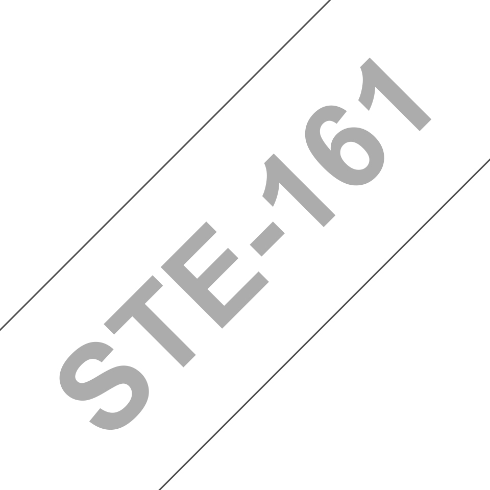 Brother STE-161 Label-Making Tapes - Black